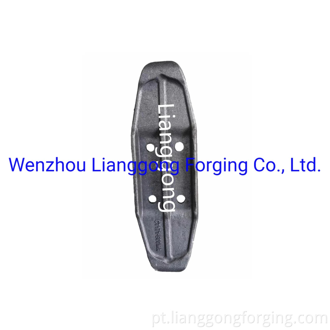 Customized Forged Excavator Rubber Track Shoes